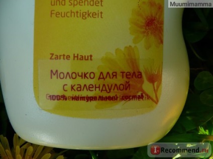 Tej a testhez calendula weleda weleda calendula-pflegemilch - 