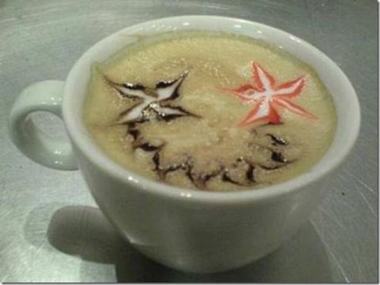 Câteva moduri originale cum puteți să decorați cafeaua (foto)