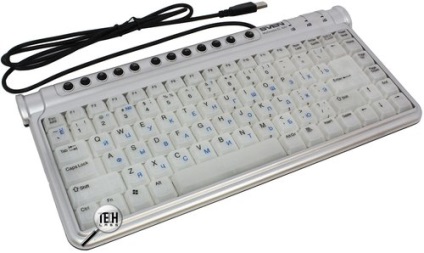 Prezentare generală a tastaturii compacte cu iluminat sven multimedia el 4001 - periferice