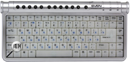 Prezentare generală a tastaturii compacte cu iluminat sven multimedia el 4001 - periferice