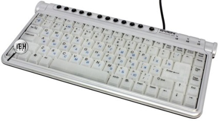 Prezentare generală a tastaturii compacte cu iluminat sven multimedia el 4001 - periferice