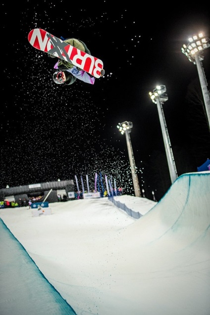 Olympic Snowboard Half Pipe