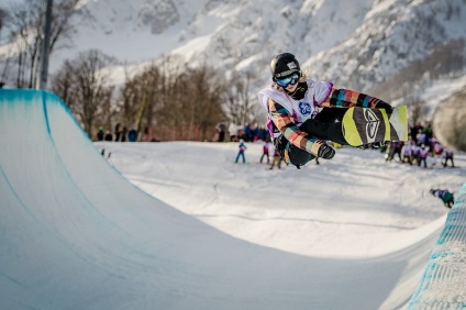 Olympic Snowboard Half Pipe