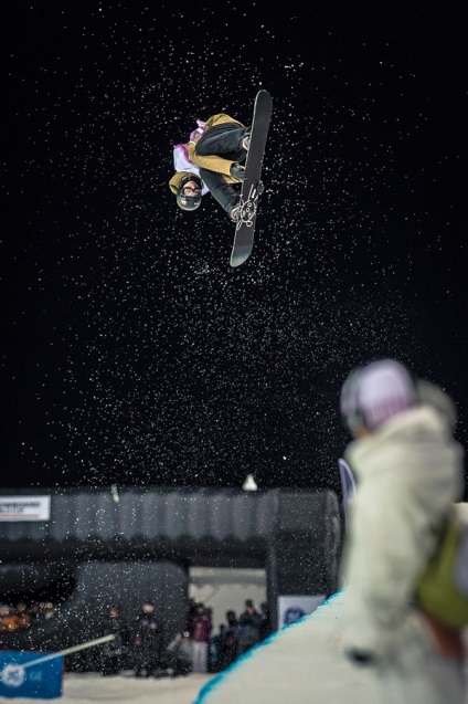 Olympic Snowboard Half Pipe