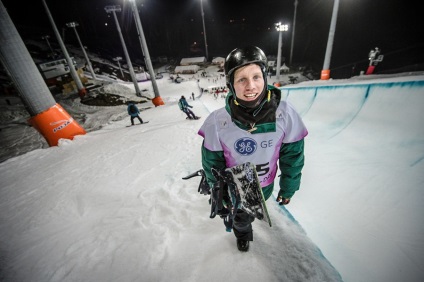 Olympic Snowboard Half Pipe