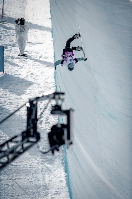 Olympic Snowboard Half Pipe