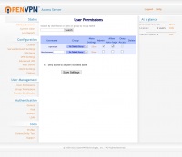 Openvpn server de acces