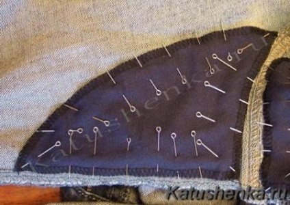 Cu privire la modul de a repara blugi sau cum să coase o gaură pe blugi, Katyusha ru - lumea de cusut