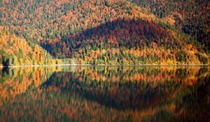 Lake Ritsa, Abkhazia fotografie, descriere, cum să obțineți