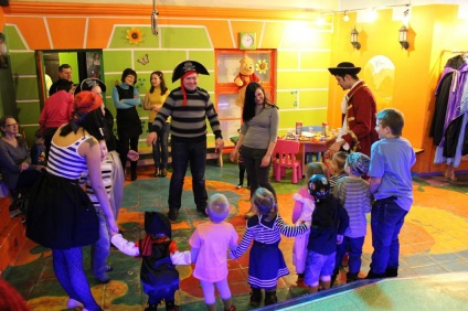 Pirate party sau maxiok timp de 4 ani - grădinița - clubul mamei
