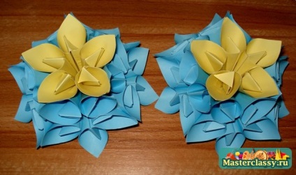 Step-by-step clasă de master pe realizarea kusudama 