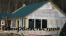 Add-on la reședință de vară - construcția la cheie - construcții de finisare acoperiș izolație plafon fundație plafon