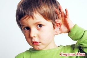 Problemele urechilor la copii