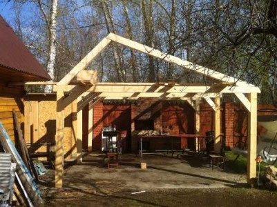 Nyári konyha projektek grillsütővel, grillezővel és pavilonokkal