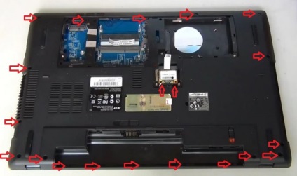 Demontare acer aspire 7741g (instrucțiuni în imagini), - reparații de calculatoare