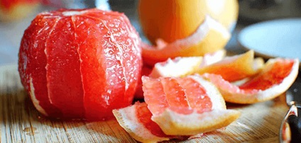 Zi relaxantă pe grapefruit - 9 opțiuni