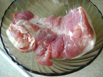Rețetă pentru carnea de porc uscată