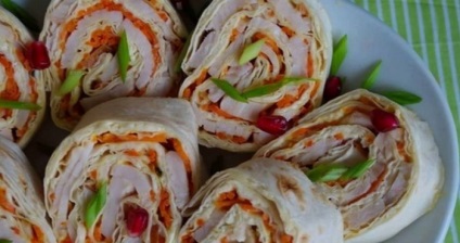 Lavash roll cu crab bastoane pas-cu-pas retete cu fotografie