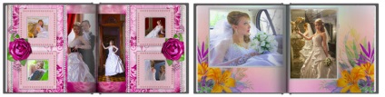 Az esküvői fotobookok sablonjai