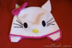 Cap kitti crochet - clasa de master