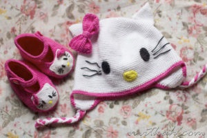 Cap kitti crochet - clasa de master