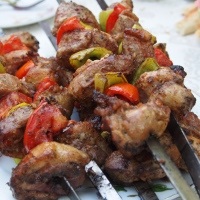 Shish kebab finomság a főzés