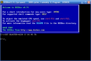 Descărcați dosbox gratuit pentru Windows XP, 7, 8, 10