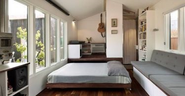 Hidden pat extensibil pentru interioare mici