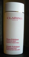 Lotiune lotioasă și exfoliantă, îmbunătățirea tenului exfoliant cu tenul doux de la clarine - отзывы