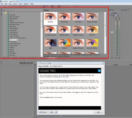 Sony vegas 12 pro instrucțiuni privind pașii cu capturi de ecran