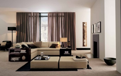 Stiluri de perdele în interior, provence, țară, high-tech, loft, modern, minimalism, engleză, italiană
