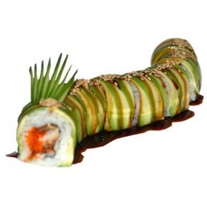 Sushi verde dragon, cele mai bune retete