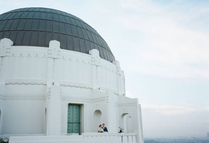 Forma de evadare de nuntă - doar pentru doi - la Observatorul Griffith din Los Angeles pentru jane și