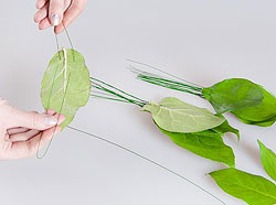 Buchet de nunta de la clasa maestru Leaf si Roses