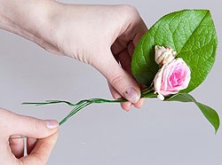 Buchet de nunta de la clasa maestru Leaf si Roses