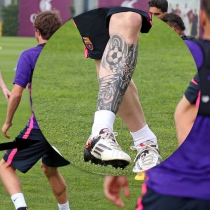 Lionel tatuaj dezordonat