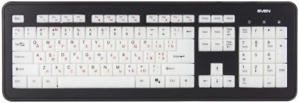 Tastatură silențioasă sven kb-c7300el - pentru cei care imprimă foarte mult