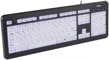 Tastatură silențioasă sven kb-c7300el - pentru cei care imprimă foarte mult