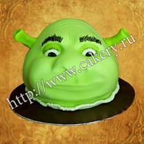 Cake Shrek la comanda, comandă un tort de Fiona și Shrek, cumpără prăjituri cu Shrek la Moscova, nunți, copii ...