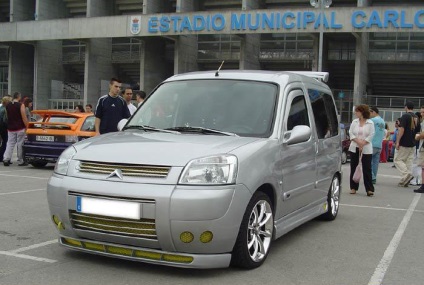 Tuning-ul Citroen c4, fotografie tuning externe și optica citroen berlingo