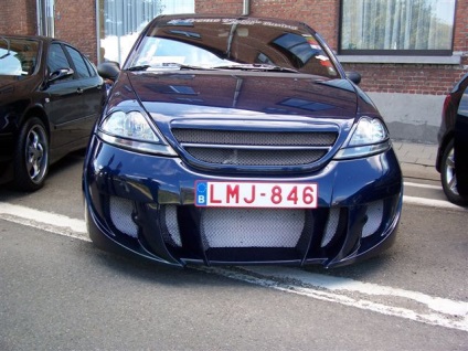 A Citroën c4 tuningja, a külső hangolás és a citroen berlingo optika