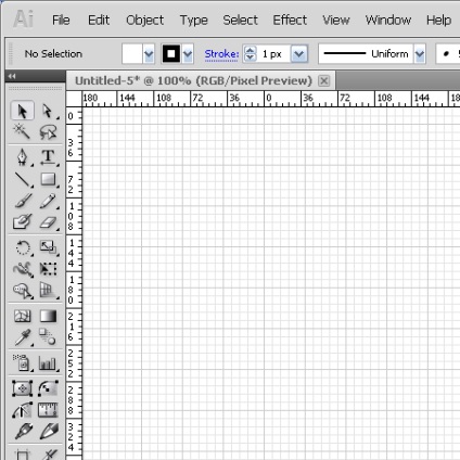 Lecția ilustratorului - cum să creați un nou document de șablon cu setări de contur - rboom