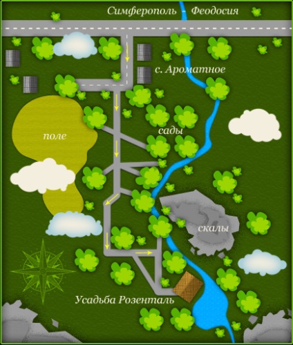 Manor rozental, parfumat, carabi, turism verde, pescuit, fermă de iepure, pui, odihnă-te