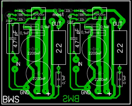 Amplificator pe tda2030