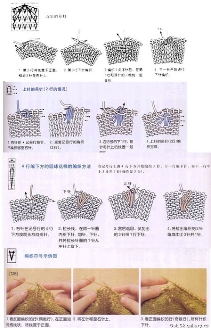 Simboluri pentru schemele asiatice - tricotat - țara-mamă