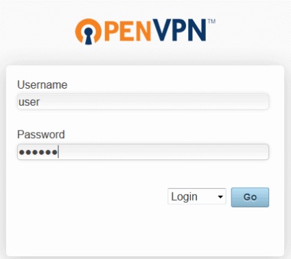 Instalarea serverului openvpn-access