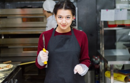 A rendelés elfogadott, mivel egy pizzériában dolgoztam