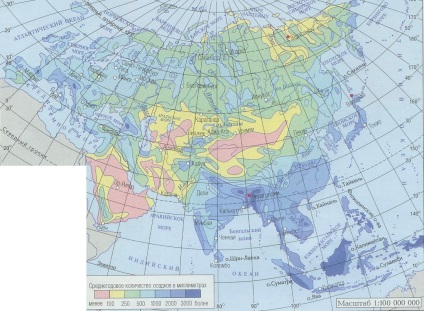 Influența latitudinii geografice și a influxului de căldură solară