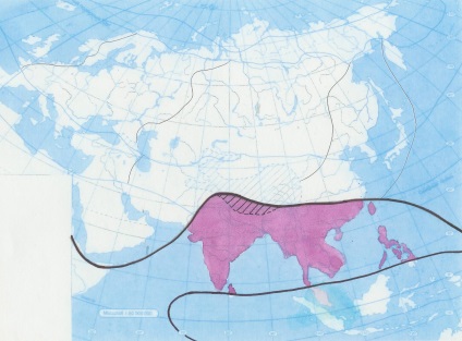 Influența latitudinii geografice și a influxului de căldură solară