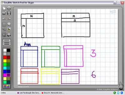 Whiteboard in skype - prezentare generală pe webmeetings